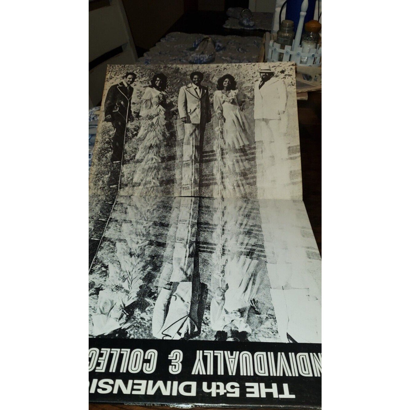 THE 5TH DIMENSION INDIVIDUALLY & COLLECTIVELY VINYL LP ALBUM 1972 BELL RECORDS