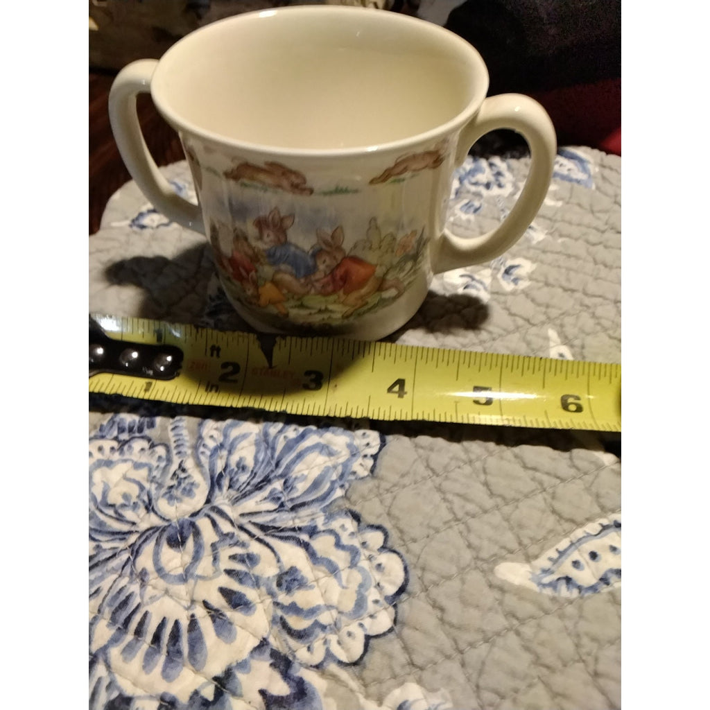 1936 Royal Doulton Bunnykins Fine Bone China Children Mug Two Handled