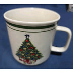 TRADITIONS Holiday Celebrations Christopher Radko Christmas Tree Mug EUC