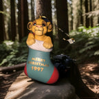 Disney Christmas Ornament Grolier Simba 90s Lion King