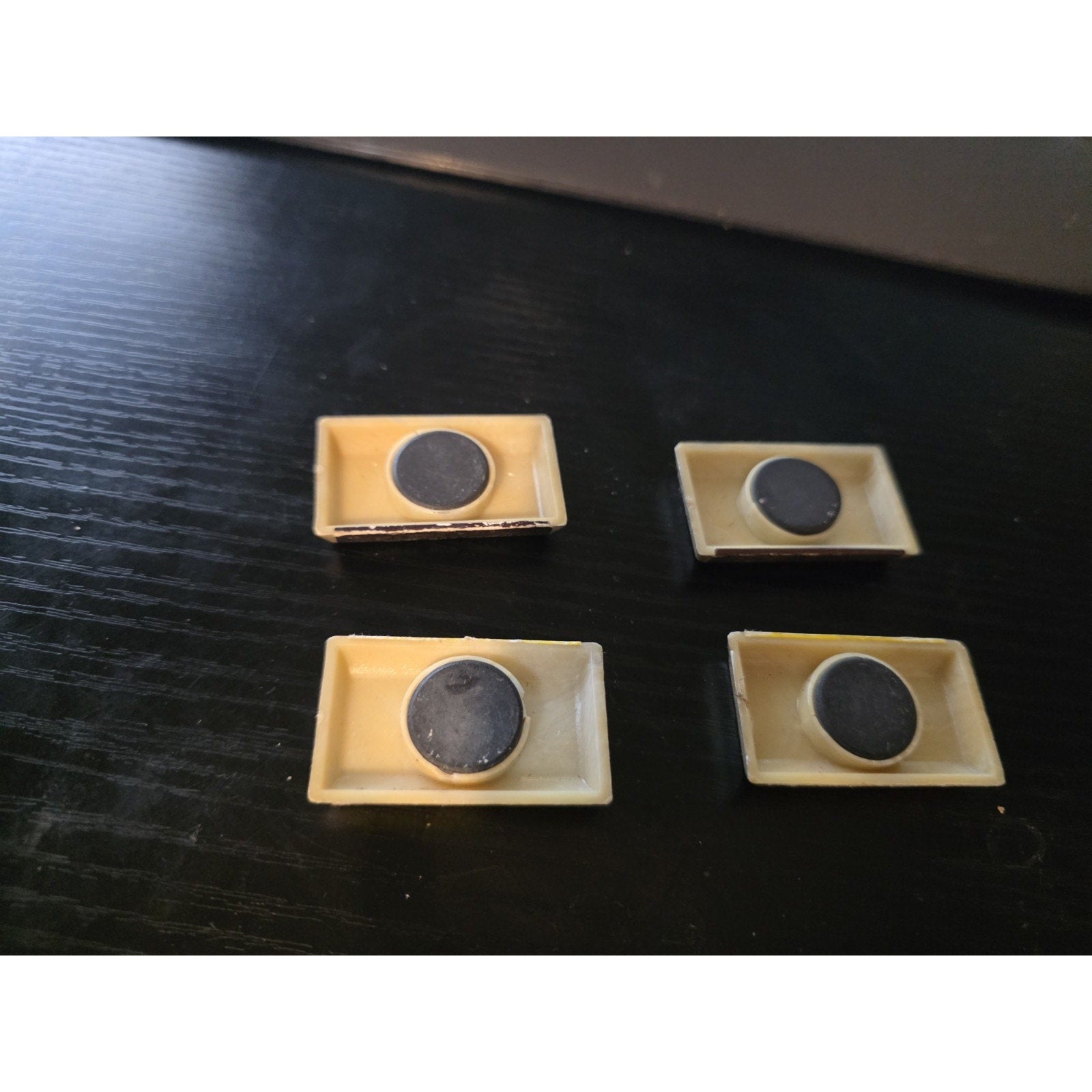 4 Vintage Candy Bars, 2 Hershey & 2 Hershey Mr Goodbars Refrigerator Magnets