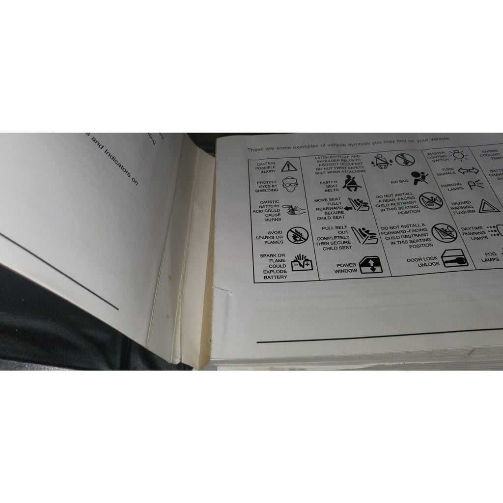CADILLAC LEATHER CASE 2003 DEVILLE OWNER'S MANUAL GENUINE OEM