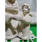 Porcelain Jesus Childs Prayer Figurine Kneeling Vintage