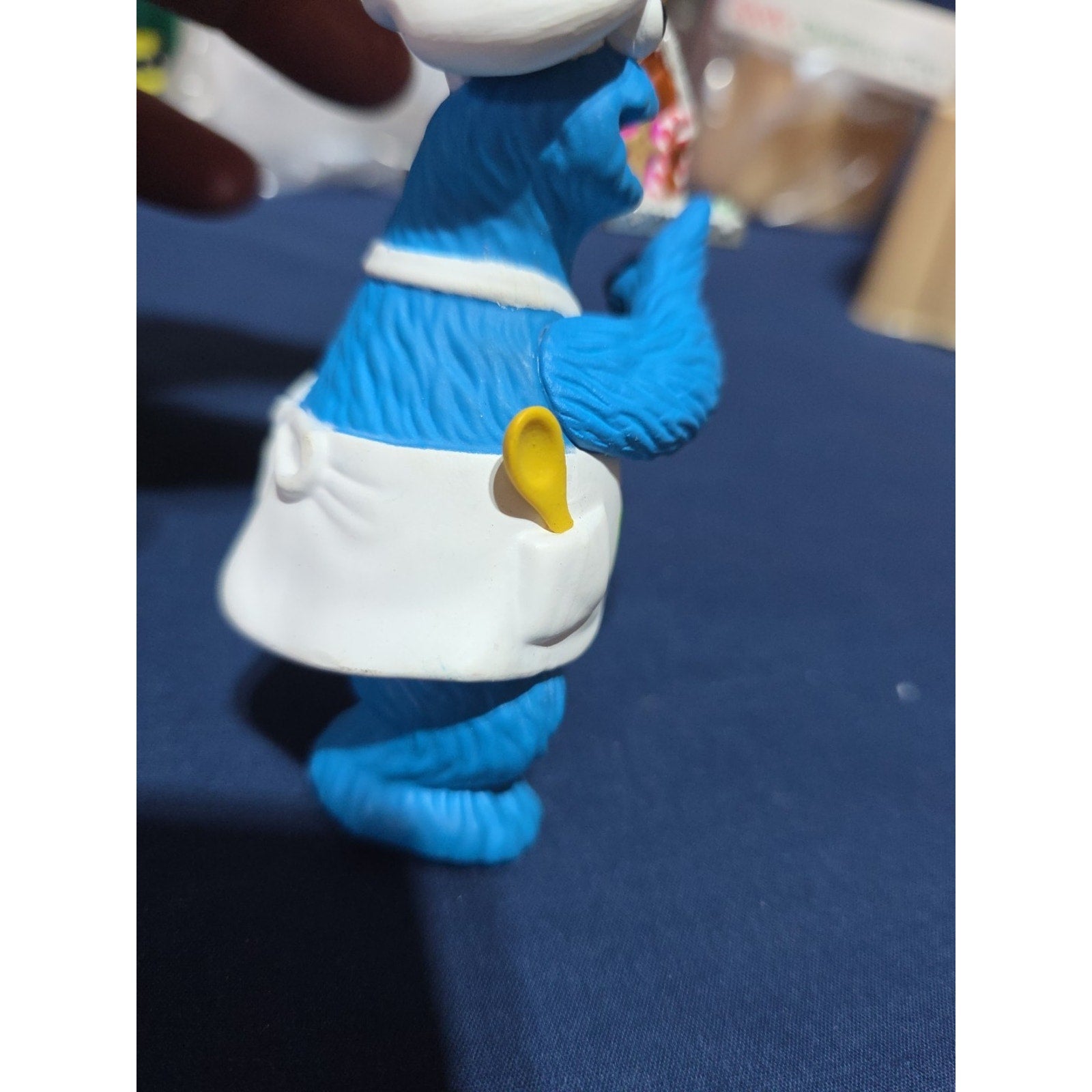 Vtg 1992 Christmas On Sesame Street Cookie Monster Ornament Jim Henson 26232 016