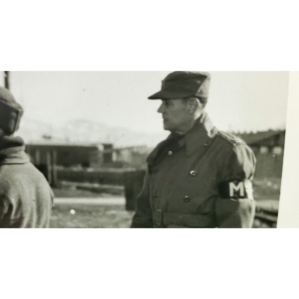 Original Vintage Rare 1950"s Photo Korean War POW Camp MP'S
