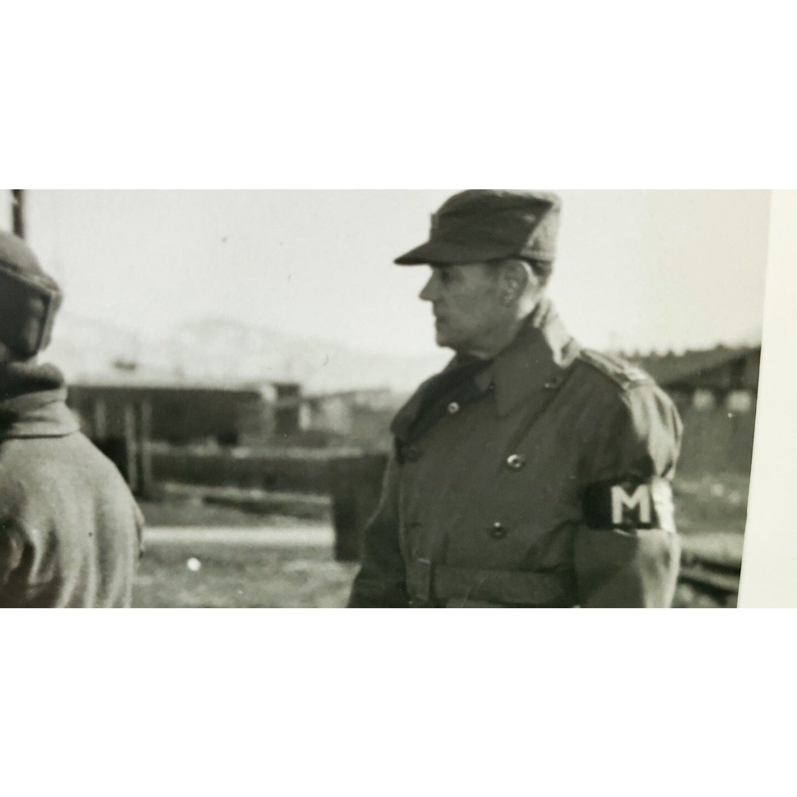 Original Vintage Rare 1950"s Photo Korean War POW Camp MP'S