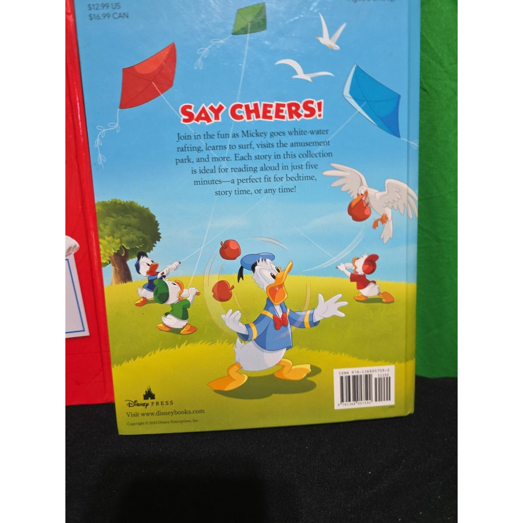 5-Minute Stories Mickey Mouse & Paw Patrol Books - Hardcover Good Condition