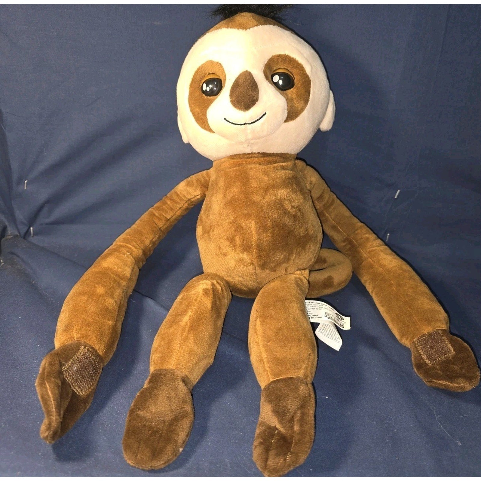 Fingerlings HUGS Interactive 2018 by WOWWEE Brown PLUSH BABY SLOTH Free Ship