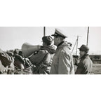 Original Vintage Rare 1950"s Photo Korean War POW Camp MP'S