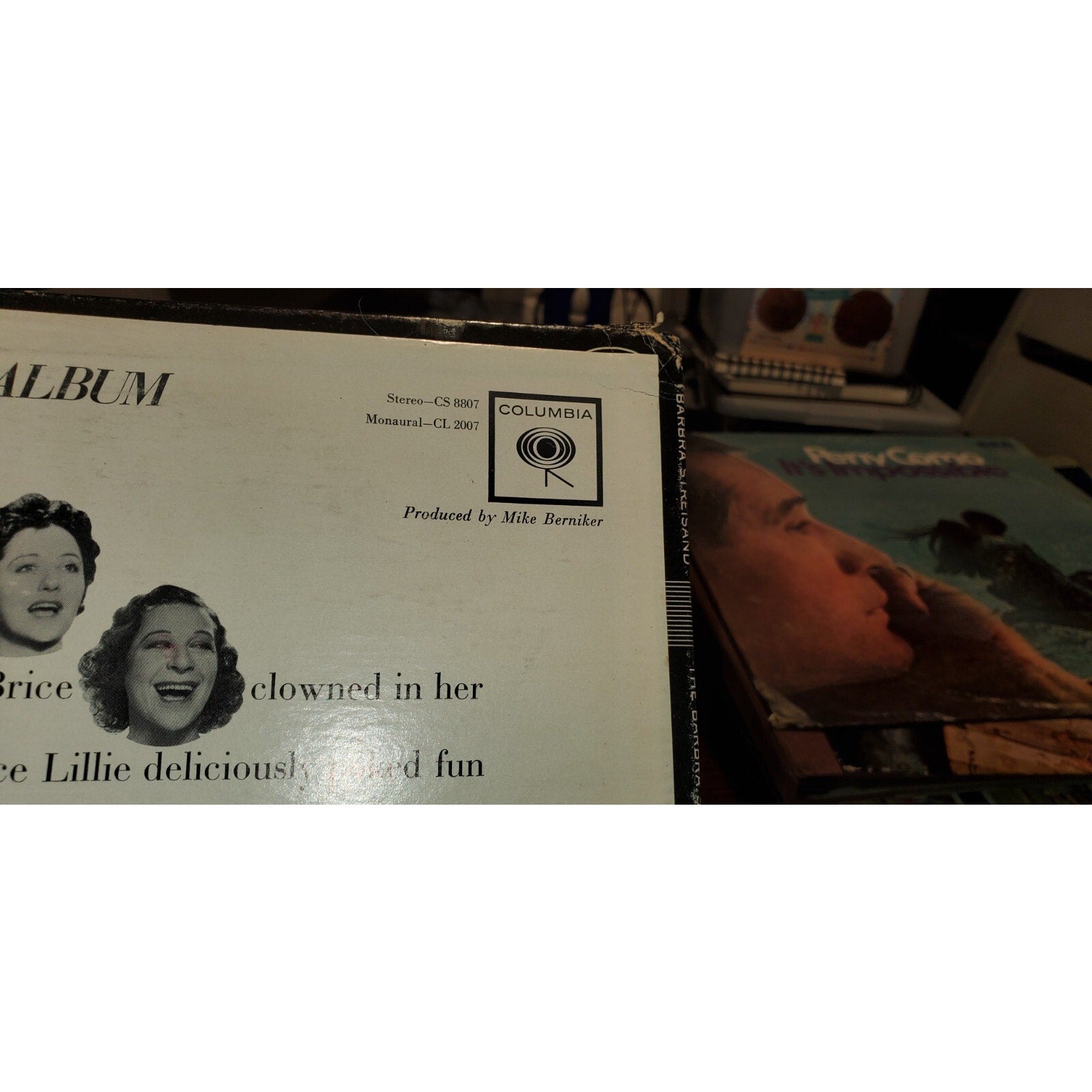 Barbara Streisand The Barbara Streisand Album LP Record