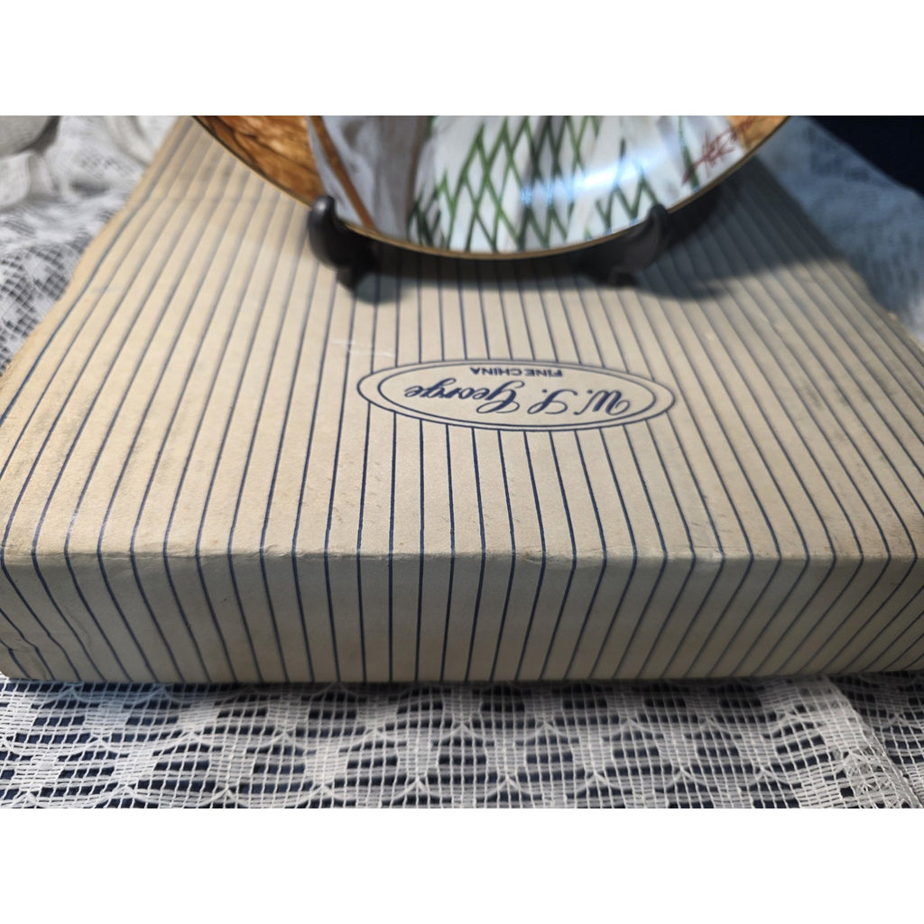 1988 Gone With The Wind" Golden Anniversary Collector Plate W/box & Cert