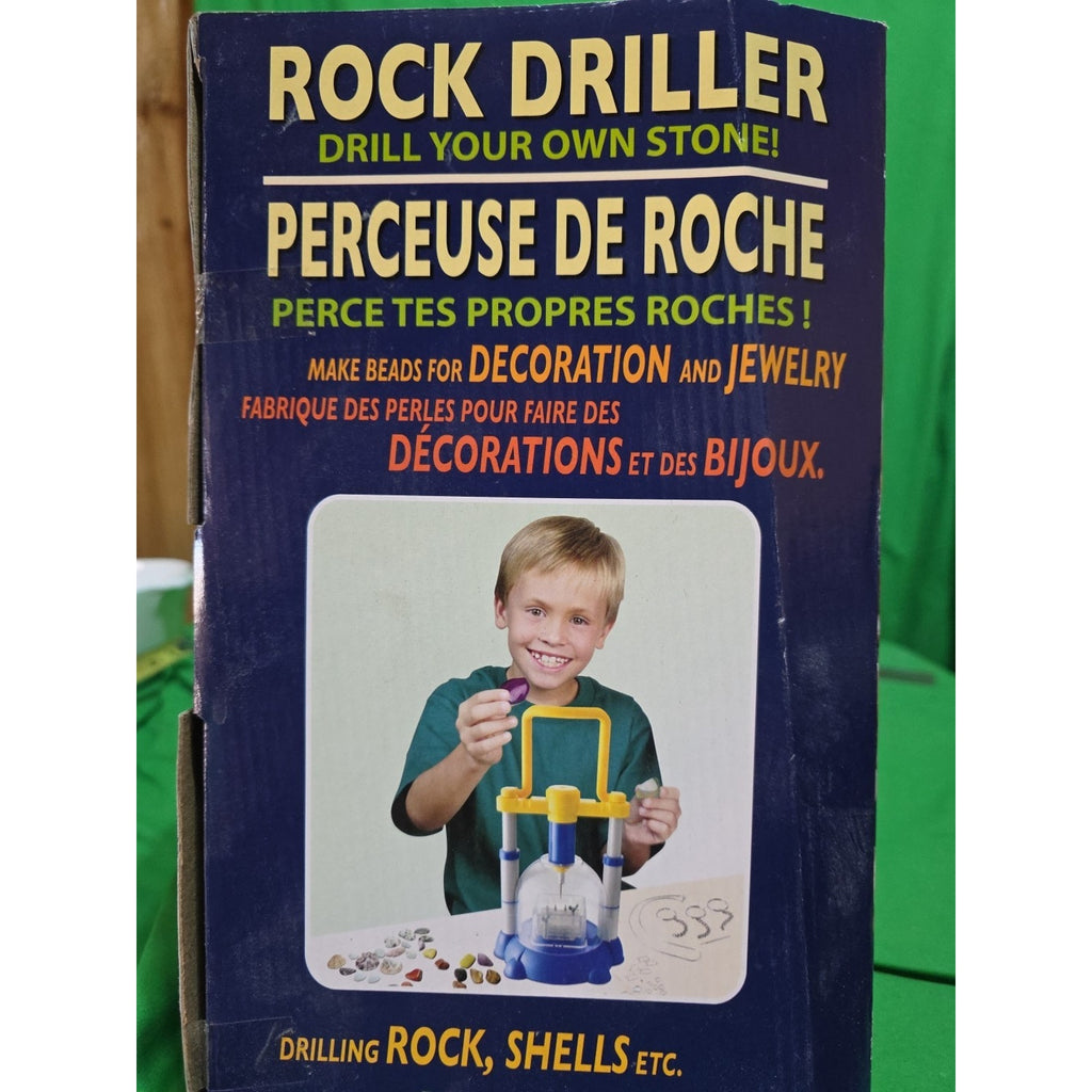 Science Tech Rock Driller Make Beads For Decoration And Jewelry Make Stones!