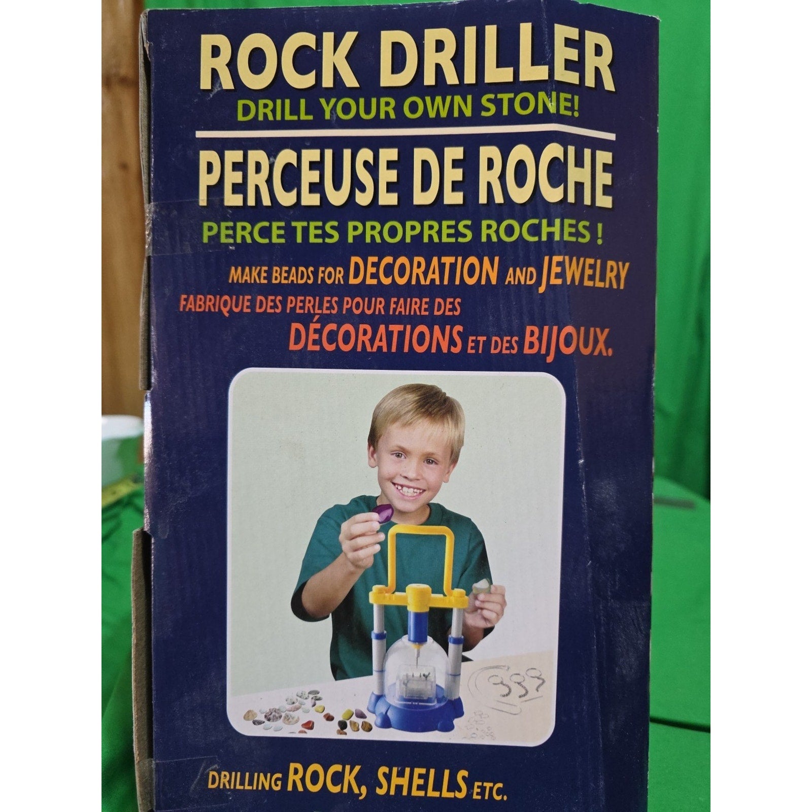 Science Tech Rock Driller Make Beads For Decoration And Jewelry Make Stones!