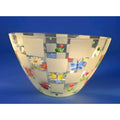 Lenox NATURE'S SPLENDOR PKP 9” Large Glass Salad/Fruit Bowl