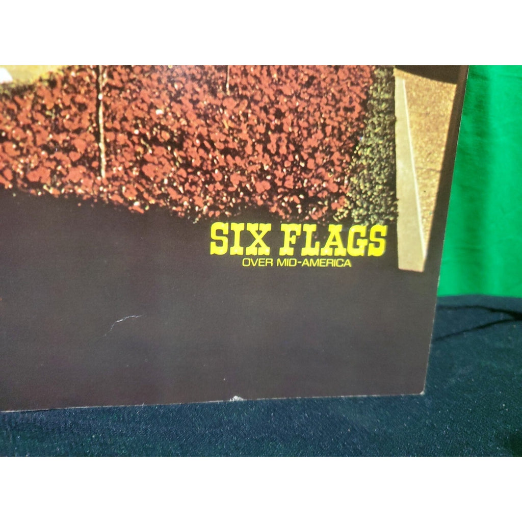 Vintage Six Flags Over Mid-America Pictorial Visit Souvenir Book Screamin Eagle