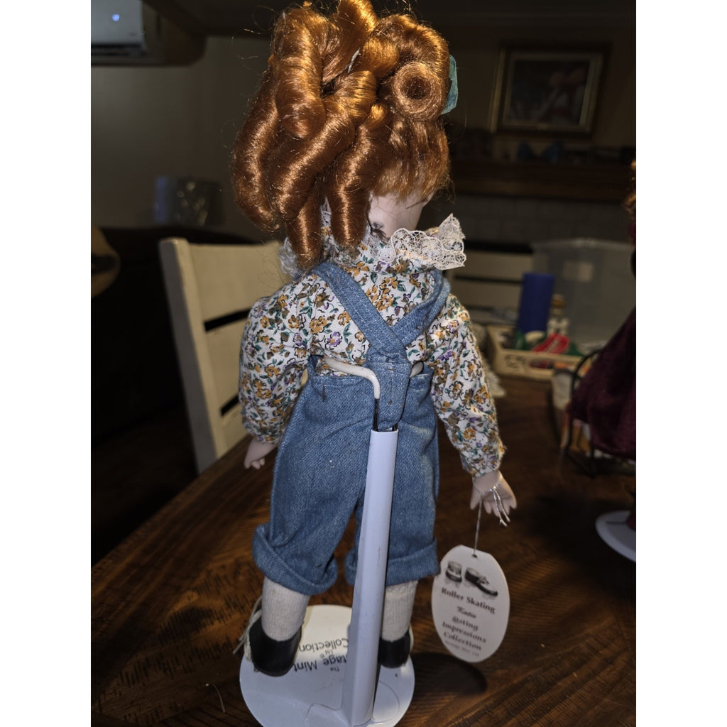 Vintage 1994 Heritage Mint Lasting Impressions Doll Collectible 15 Rolling Skate