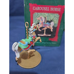 Hallmark Keepsake Ornament Carousel Horse “Ginger” 4th In Series Christmas 1989