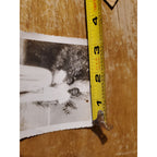 50s African American Couple 3×3 Vintage Snapshot PHOTO