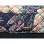 Buxton Floral Quilted Zip & Snap Wallet Multifunctional Organizer