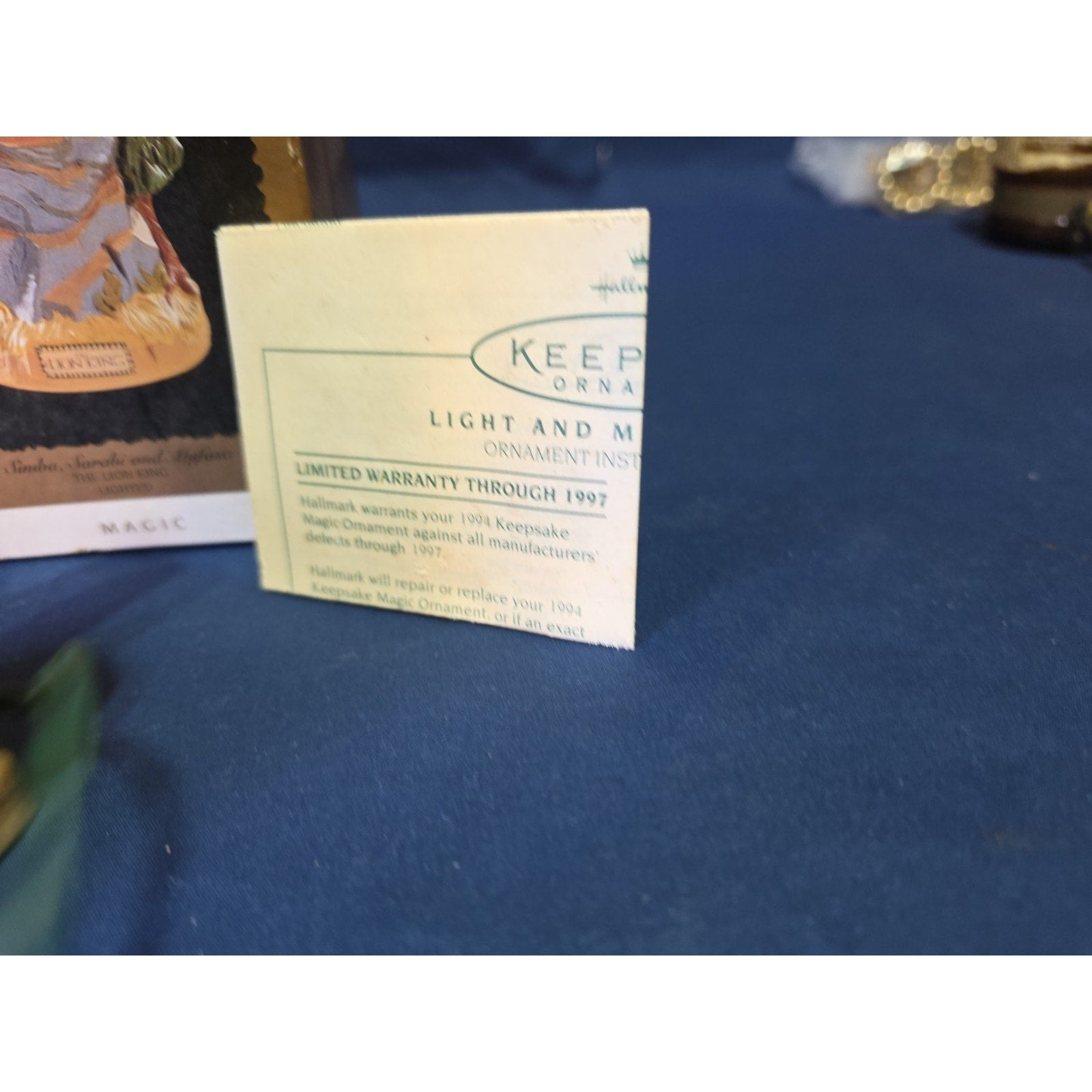 Hallmark Keepsake Disney Lion King Ornament! Lighted