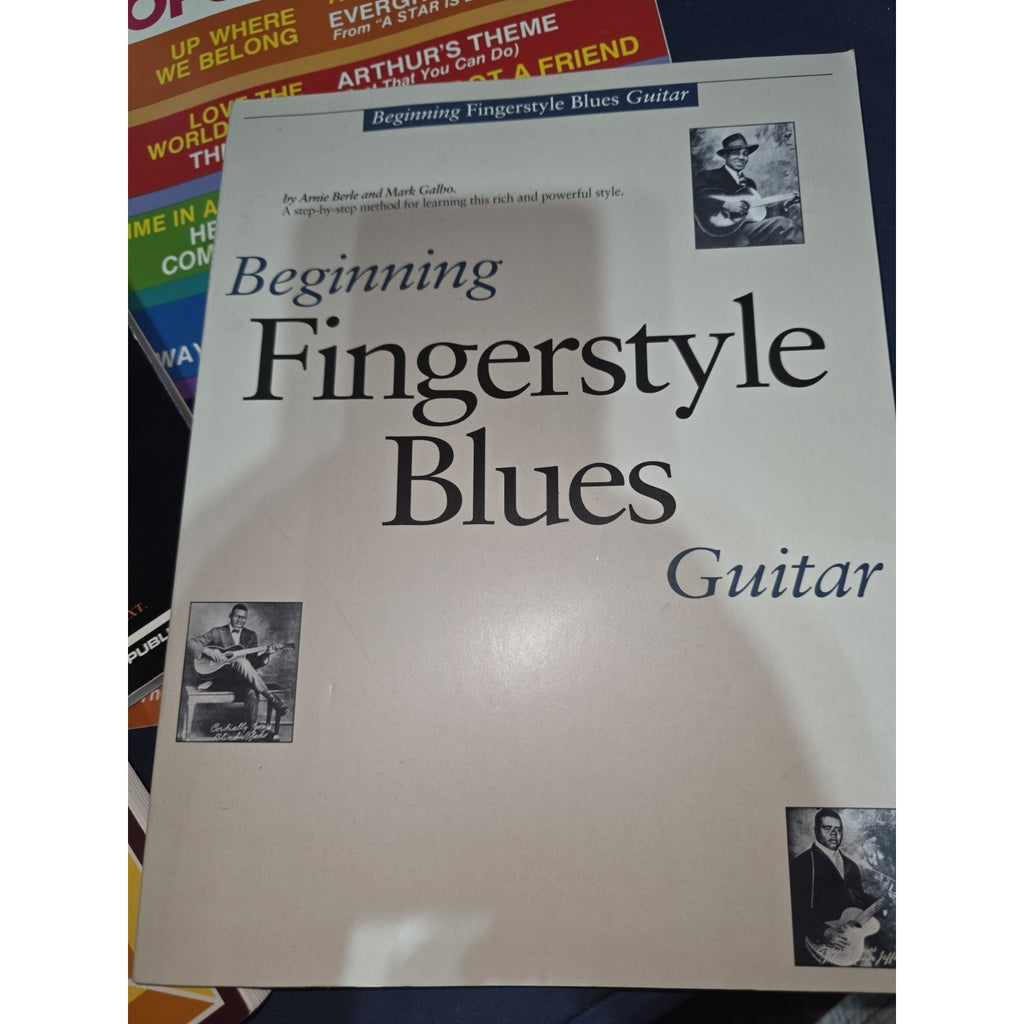 Vintage & Modern Guitar Instruction Book Collection - Lot of 5