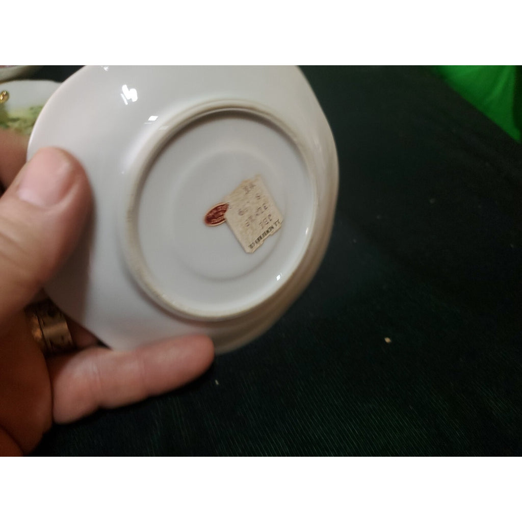 Vintage Fine China From Japan Tea Cup & Saucer Floral Pattern