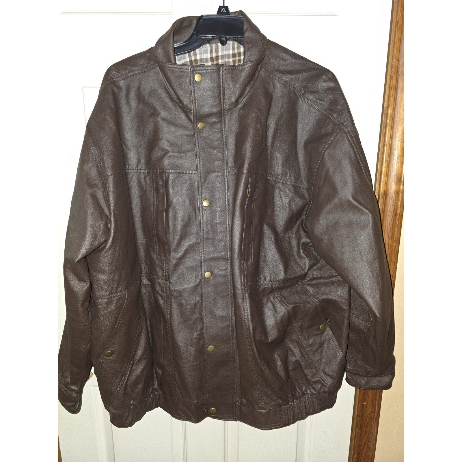 Mens Real leather Riding jacket 2 XL Harbor Bay