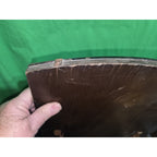 Antique Rustic Farmhouse Vanity Dresser Mirror Decor Shelf VTG 13x22.5”
