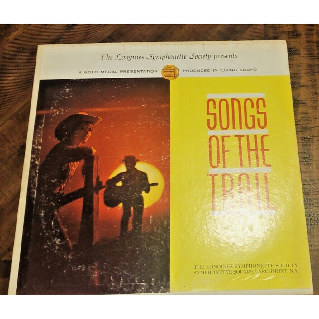 The Longines Symphonette Songs of the Trail LP Record VNTG