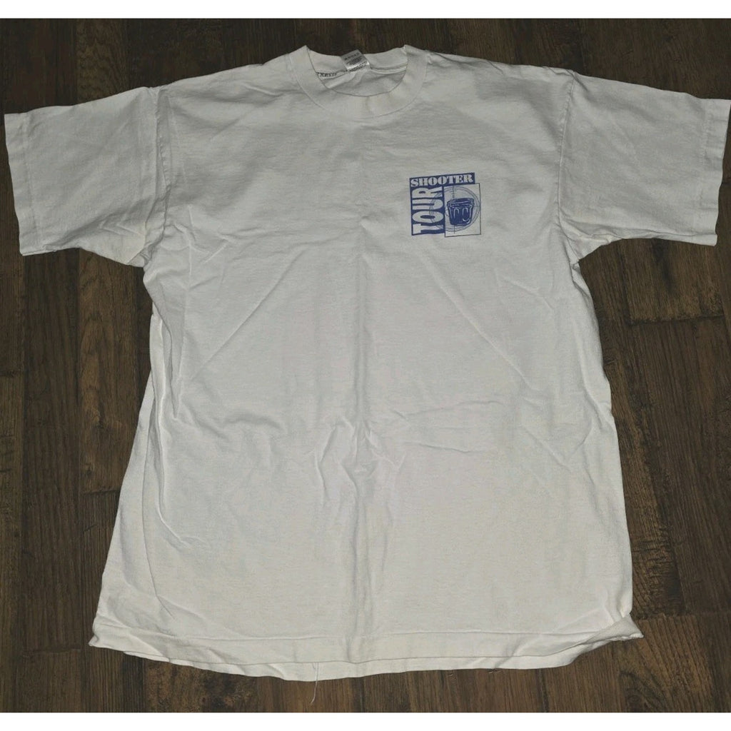 Vintage 90s Panama City Beach Shooter Tour T-Shirt XL Single Stitch Made in USA