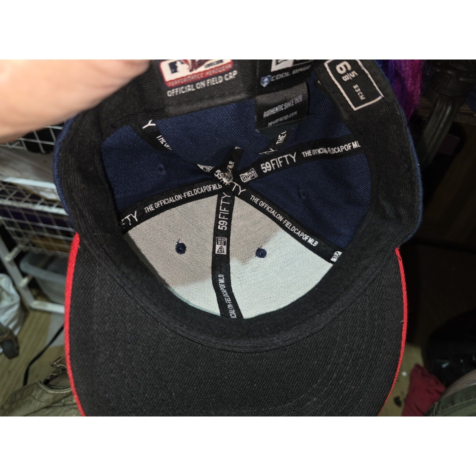 Atlanta Braves New Era 59FIFTY Authentic On-Field Cap Hat Size 6 5/8 Cool Base